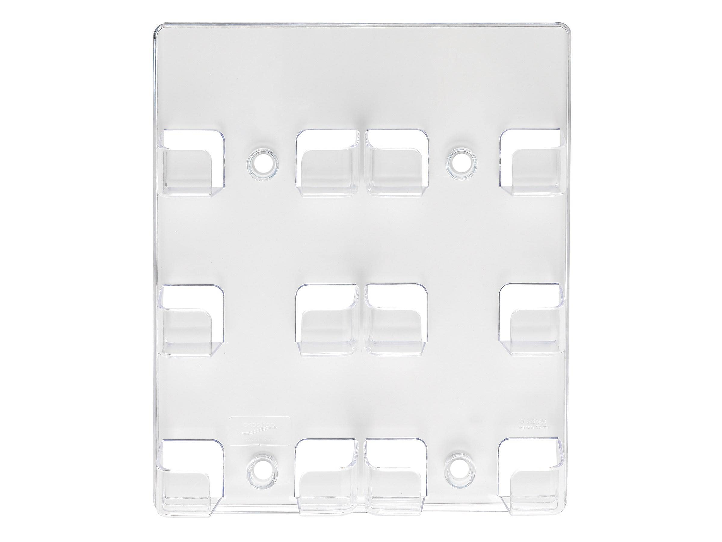 Deflect-O Wall Mounted Card Holders, Clear (70601)