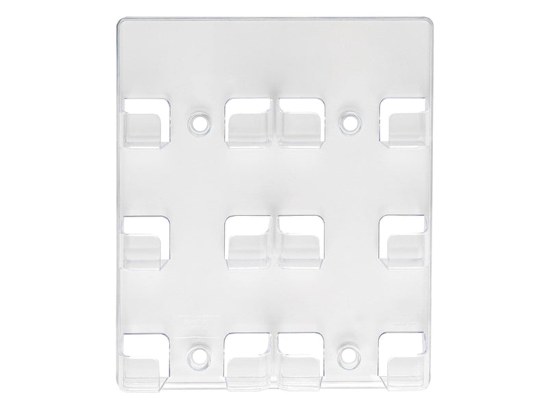 Deflect-O Wall Mounted Card Holders, Clear (70601)