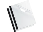Fellowes Presentation Covers Presentation Covers, 8.5"W x 11"H, Black/Clear, 10 pack (5222701)