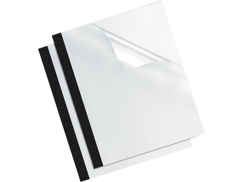 Fellowes Presentation Covers Presentation Covers, 8.5"W x 11"H, Black/Clear, 10 pack (5222701)