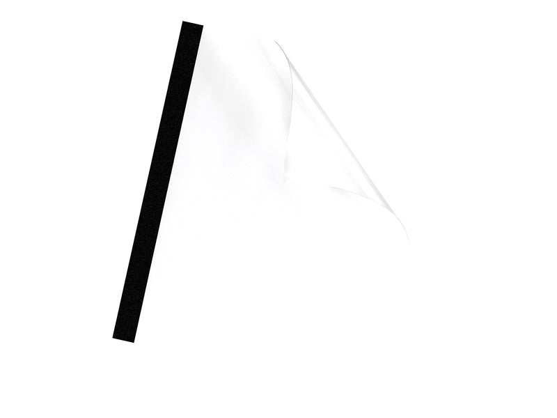 Fellowes Presentation Covers Presentation Covers, 8.5"W x 11"H, Black/Clear, 10 Pack (5225301)
