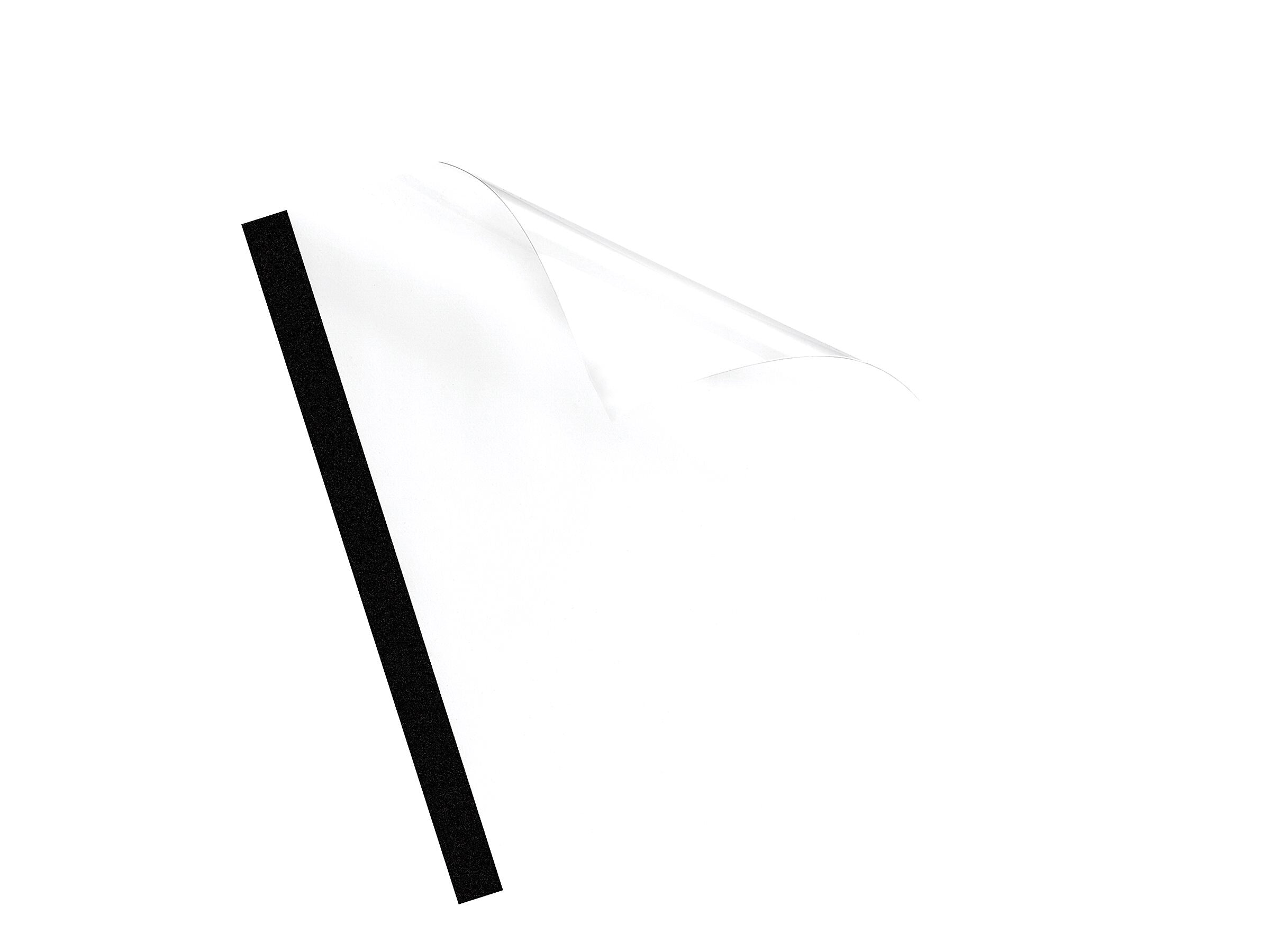 Fellowes Presentation Covers Presentation Covers, 8.5"W x 11"H, Black/Clear, 10 Pack (5225301)