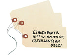 Avery Shipping Tags with Wire, 5-1/4" x 2-5/8", Manila, 1,000 Tags/Box (12606)