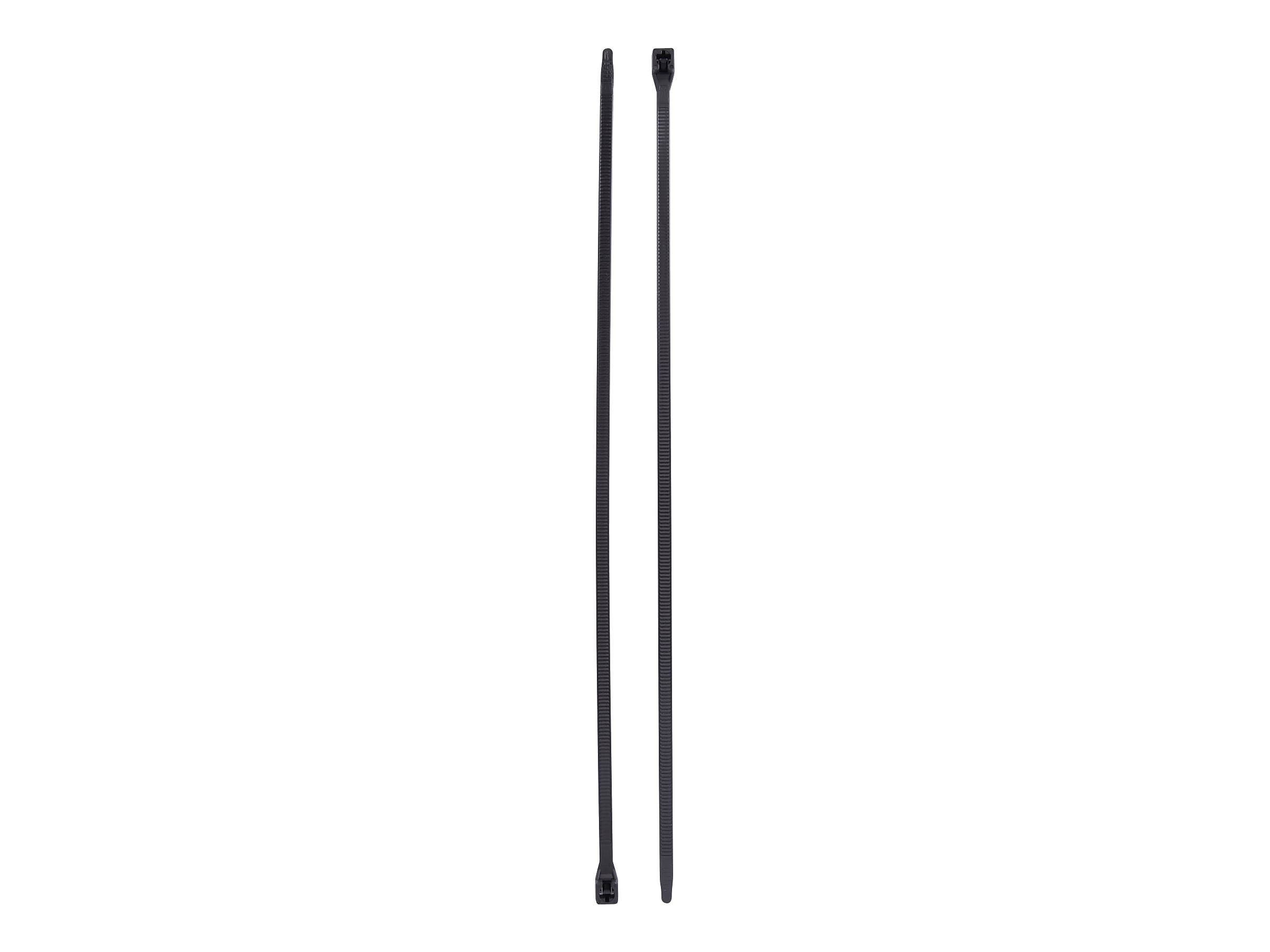 Gardner Bender Heavy-Duty Cable Ties, Black, 50/Box (623-46-415UVB)