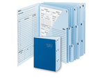 Smead Cardboard Indexed Desk File, Numerical Index, Navy/Lake Blue (89200)