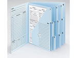 Smead Cardboard Indexed Desk File, Numerical Index, Navy/Lake Blue (89200)