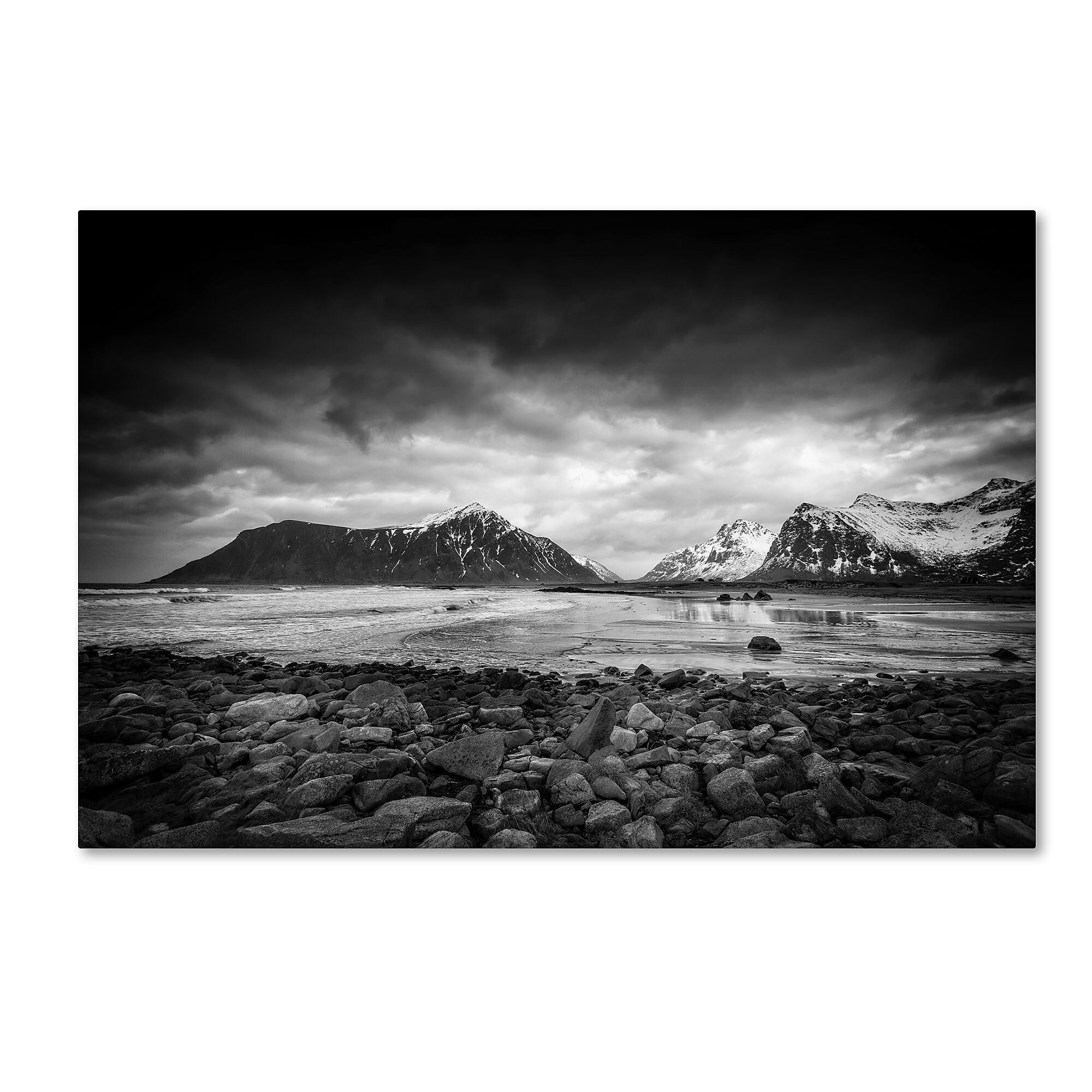 Trademark Fine Art Philippe Sainte-Laudy 'End of the Day' 12" x 19" Canvas Stretched Art Print (190836125104)