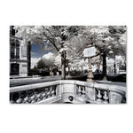 Trademark Fine Art Philippe Hugonnard 'Another Look at Paris XII' 12" x 19" Canvas Stretched Art Print (190836043095)