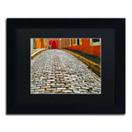 Trademark Fine Art CATeyes 'Old San Juan 14' 11" x 14" Matted Framed Art Print (190836040179)