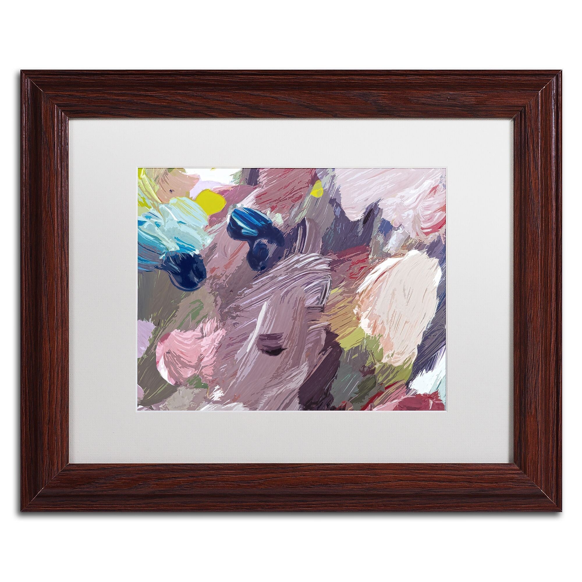 Trademark Fine Art David Lloyd Glover 'Cloud Patterns' 11" x 14" Matted Framed Art Print (190836228362)