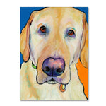 Trademark Fine Art Pat Saunders-White 'Spenser' 14" x 19" Canvas Stretched Art Print (190836062270)