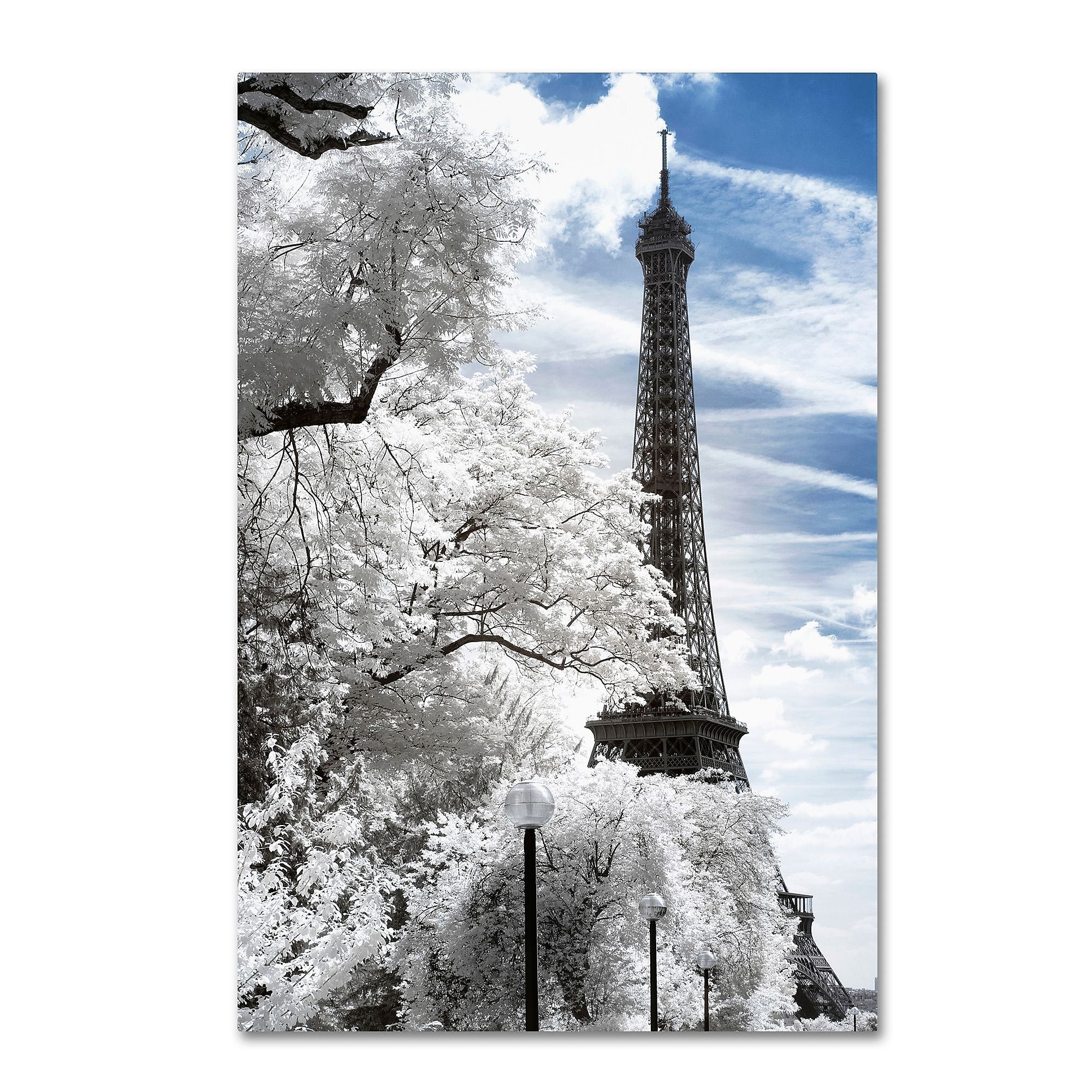 Trademark Fine Art Philippe Hugonnard 'Another Look at Paris I' 12" x 19" Canvas Stretched Art Print (190836041114)