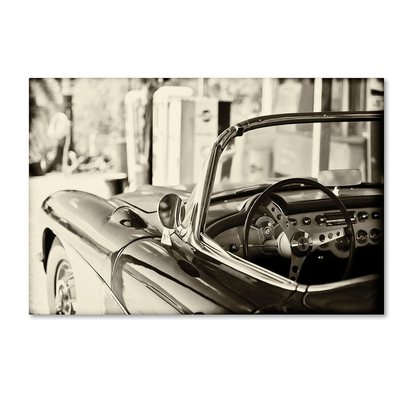 Trademark Fine Art Philippe Hugonnard 'Classic Car' 12" x 19" Canvas Stretched Art Print (190836049073)