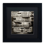 Trademark Fine Art Philippe Hugonnard 'Covent Garden Market' 11" x 11" Matted Framed (190836054794)