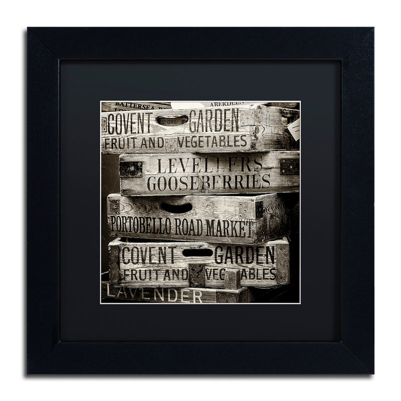 Trademark Fine Art Philippe Hugonnard 'Covent Garden Market' 11" x 11" Matted Framed (190836054794)