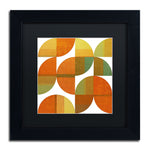 Trademark Fine Art Michelle Calkins 'Four Suns Quartered 1.0' 11" x 11" Matted Framed (190836072903)
