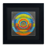 Trademark Fine Art Michelle Calkins 'Full Circle' 11" x 11" Matted Framed (190836073382)