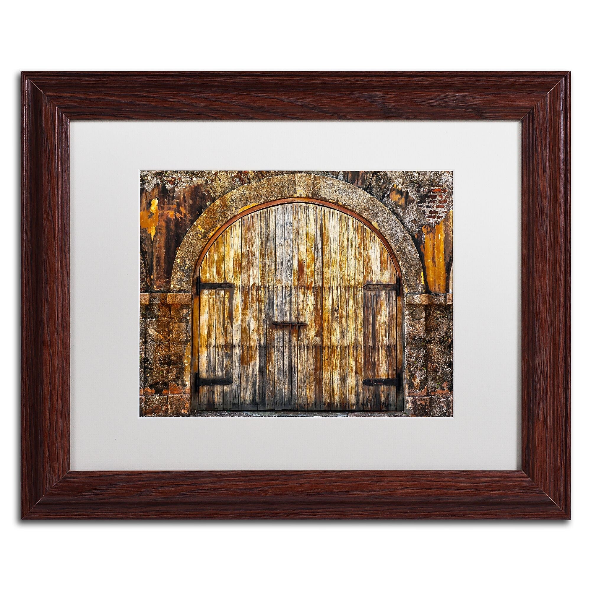 Trademark Fine Art CATeyes 'Castillo San Felipe del Morro 16' 11" x 14" Matted Framed (190836036554)