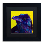 Trademark Fine Art Pat Saunders-White 'Corvus' 11" x 11" Matted Framed (190836058396)