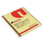 Universal Plastic-Coated Tab Dividers 25 Alphabet Tabs Letter Buff 25 per Set (AZRUNV20812)