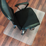 Floortex Evolutionmat Hard Floor Chair Mat, 48" x 51", Clear Enhanced Polymer (FRECO124851EP)