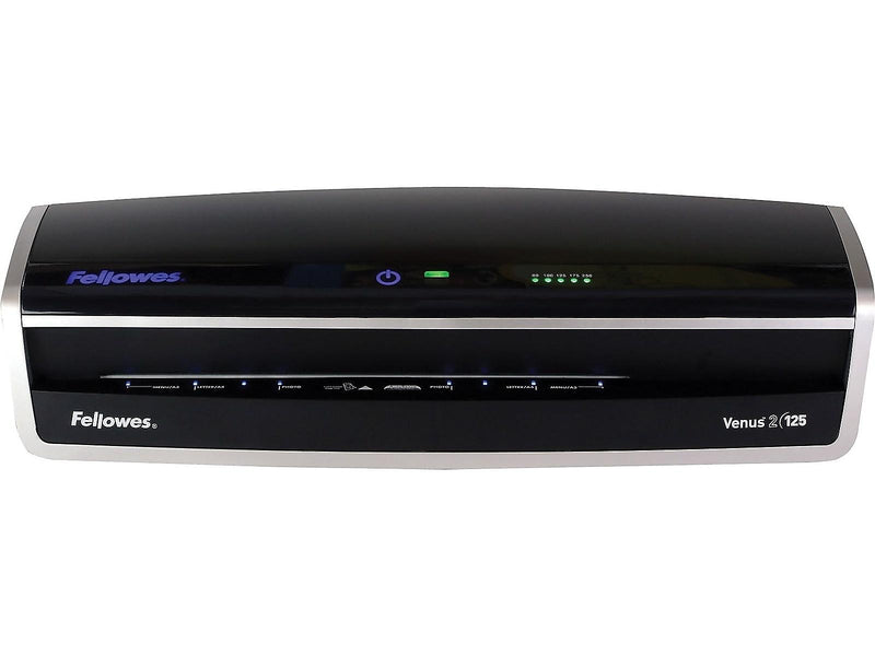 Fellowes Venus 2 125 Thermal & Cold Laminator, 12.5" Width, Black/Silver (5734801)
