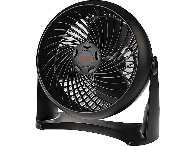 Honeywell TurboForce Air Circulator 10.91" 3 Speed Floor Fan, Black (HT-900)