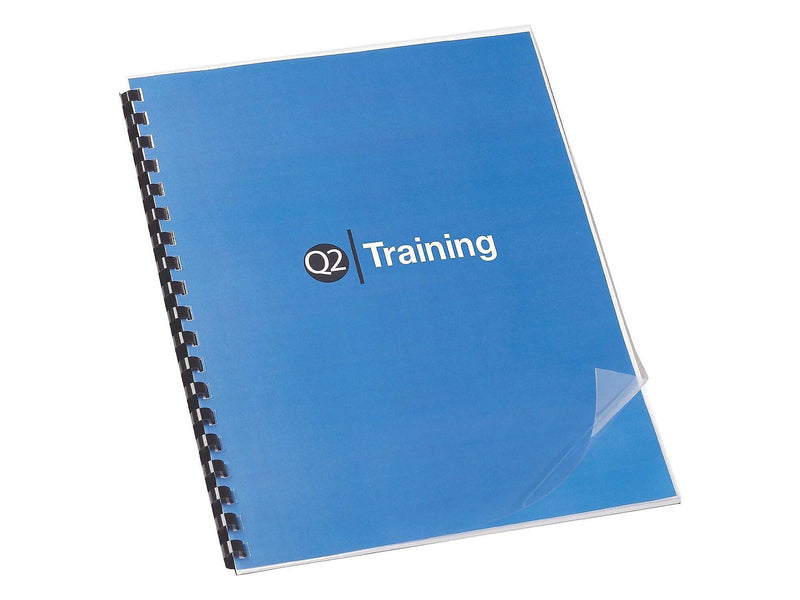 Swingline GBC Clear View Presentation Covers, 8.5"W x 11"H, Clear, 100 Box (2020034P)