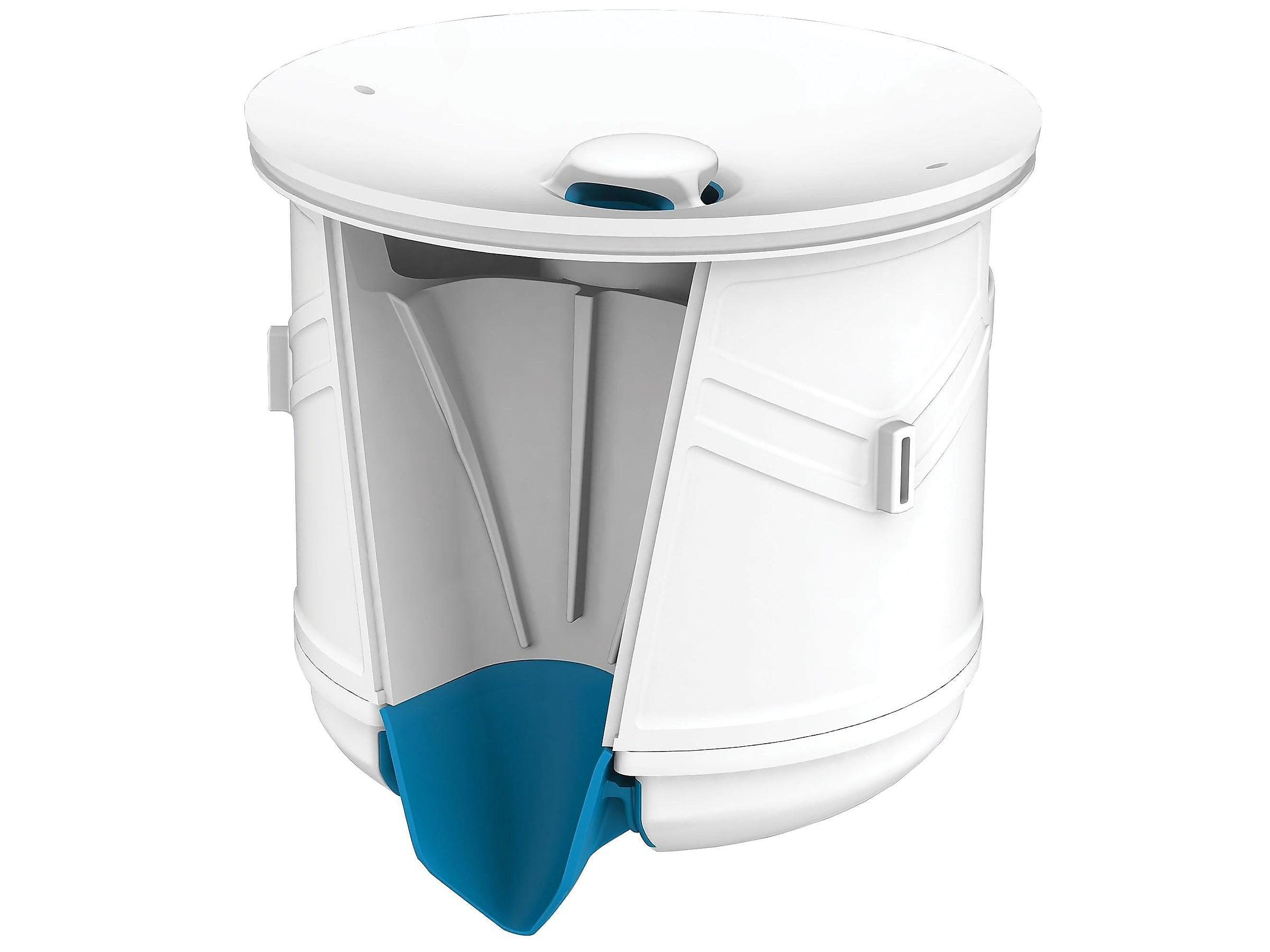 Falcon Waterfree Urinal Screen, Unscented Scent, White, 20/Pack (BOBFWFC20)