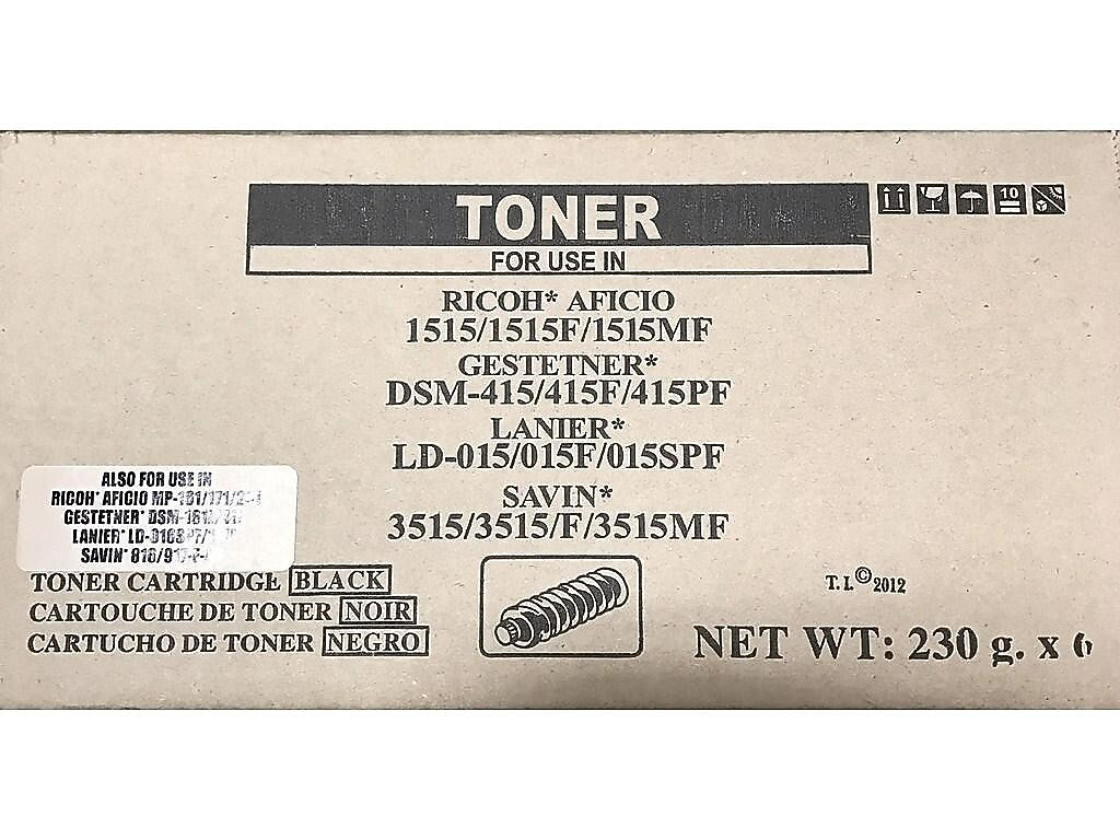 Globe Ricoh Type 2120D/2522/5627 Black Toner, Standard Yield (USGCOMP-841337)