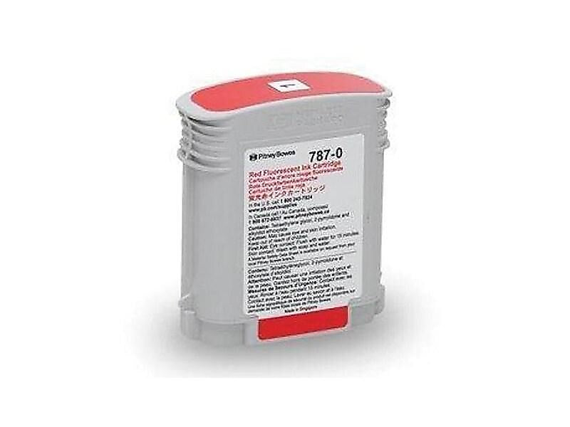 Pitney Bowes 787-0 Red Standard Yield Ink Cartridge