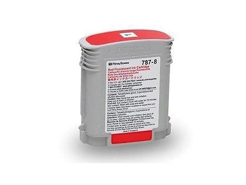 Pitney Bowes 787-8 Red Standard Yield Ink Cartridge