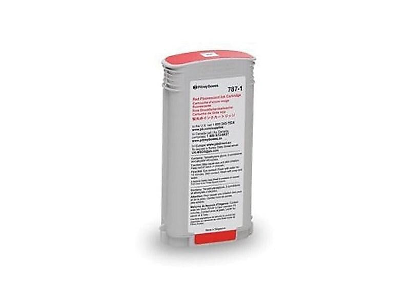 Pitney Bowes 787-1 Red Standard Yield Ink Cartridge, Prints Up to 60,000 Pages