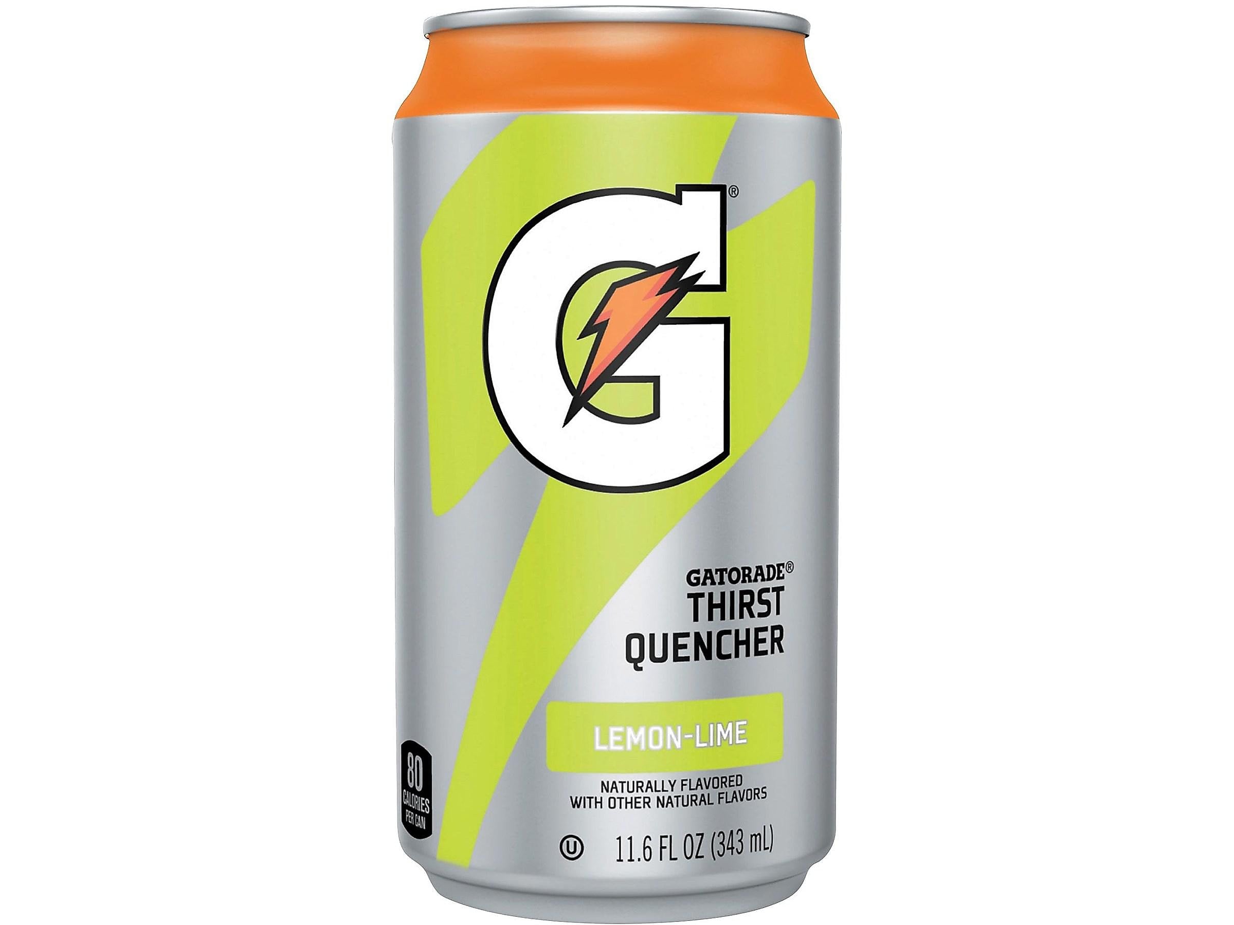Gatorade Thirst Quencher Lemon Lime Sports Drink, 11.6 Fl. Oz., 24/Carton (308-03969)