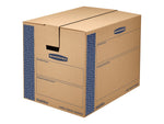 Bankers Box® SmoothMove 24" x 18" x 18" Moving Box, Blue/Kraft, 6/Bundle (0062901)