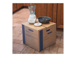 Bankers Box® SmoothMove 18" x 16" x 18" Moving Box, Blue/Kraft, 8/Bundle (0062801)