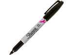 Sharpie Pink Ribbon Permanent Markers, Fine Tip, Black, 36/Pack (1801745)