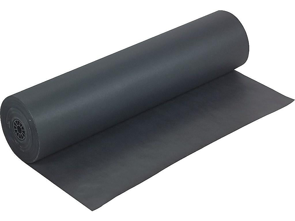 ArtKraft Duo-Finish Paper Roll, 36"W x 1000'L, Black (0067301)