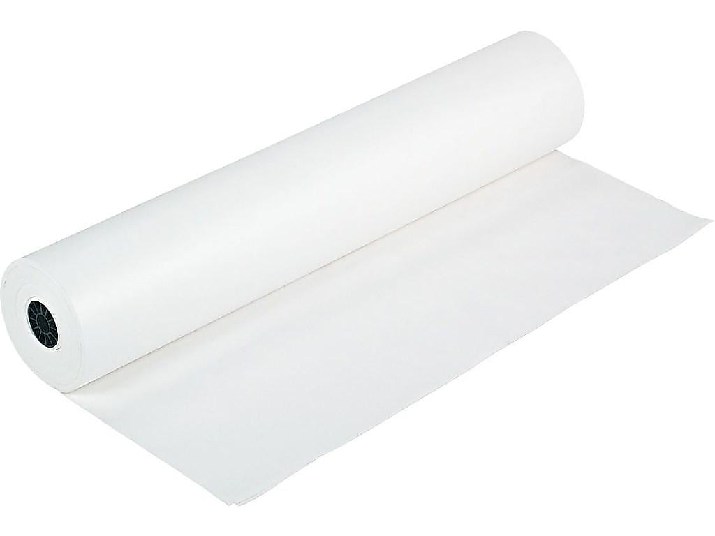Rainbow Duo-Finish Paper Roll, 36"W x 1000'L, White (0063000)