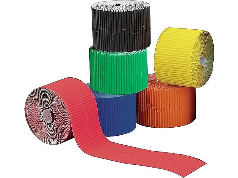 Bordette 600" Decorative Borders, 6/Carton (0037450)