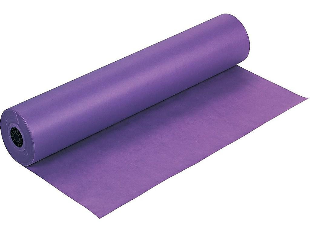 Rainbow Duo-Finish Paper Roll, 36" x 1000', Purple (0063330)
