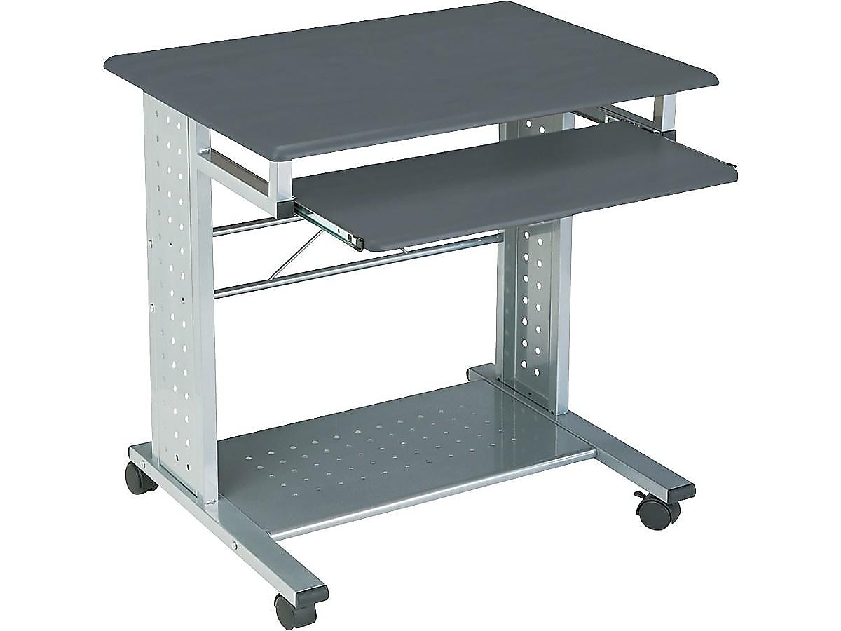 Safco Eastwinds Empire, 30" Mobile Desk, Anthracite (945ANT)