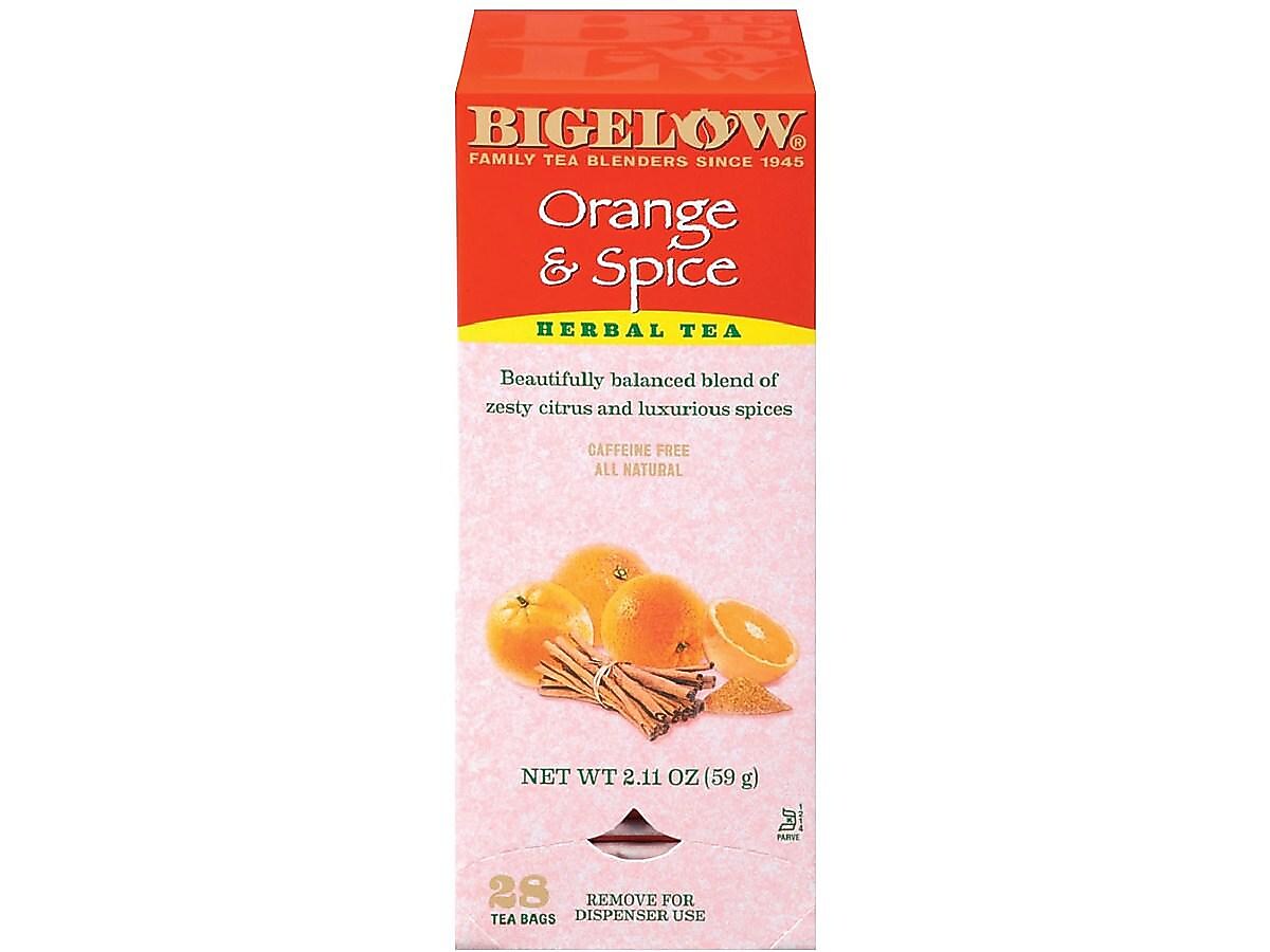 Bigelow Herbal Tea Bags, 28/Box (RCB00398)
