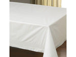 Hoffmaster 108"W x 54"D Solid Tablecovers, White, 25/Carton (210130)