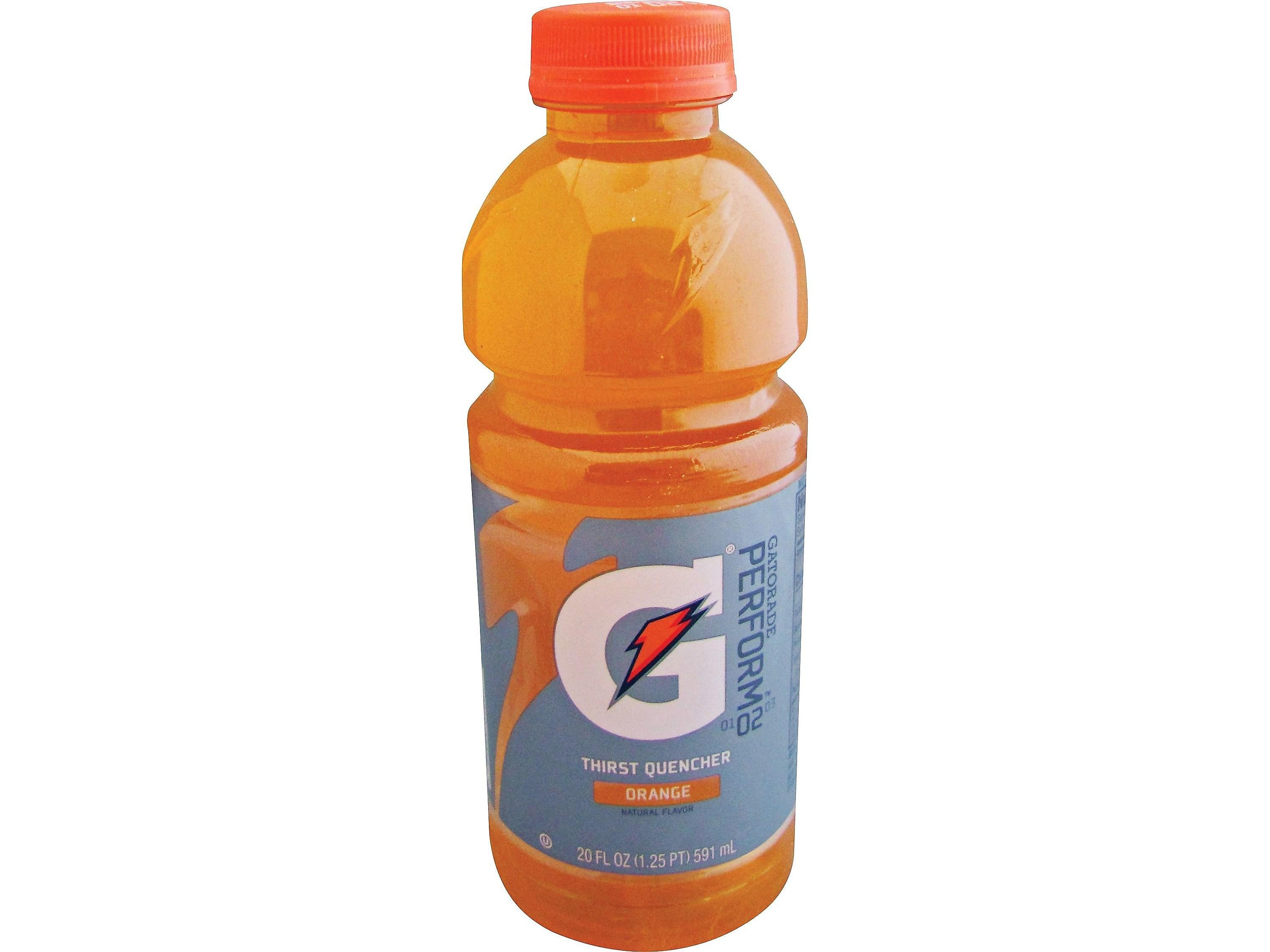 Gatorade Thirst Quencher Orange Liquid Sports Drink, 20 Fl. oz., 24/Carton (32867)