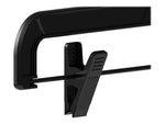 Mainetti Plastic Clothes Hangers, Black, 100/Box (5131SBX004)