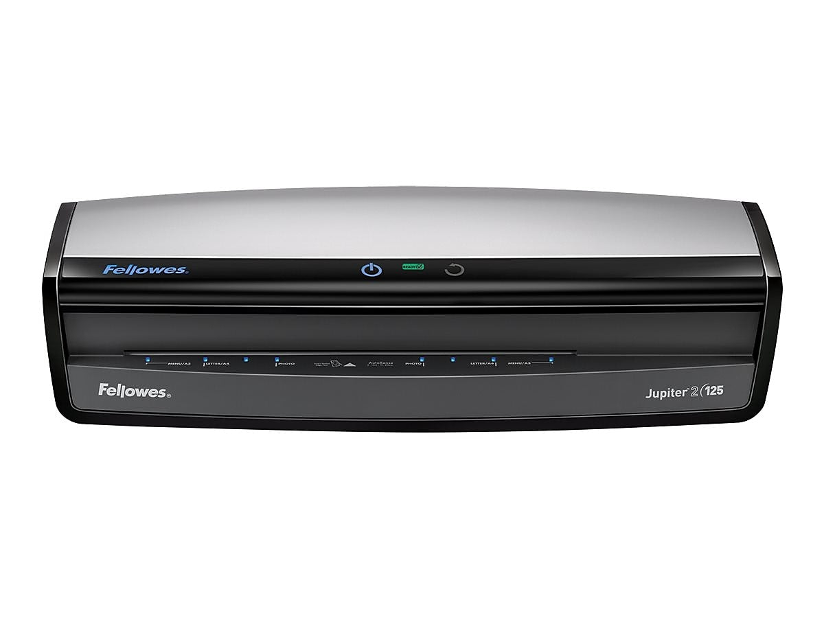 Fellowes Jupiter 2 125 Thermal & Cold Laminator, 12.5" Width, Black/Silver (5734101)