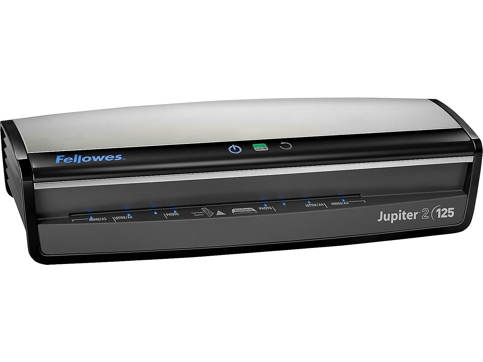 Fellowes Jupiter 2 125 Thermal & Cold Laminator, 12.5" Width, Black/Silver (5734101)