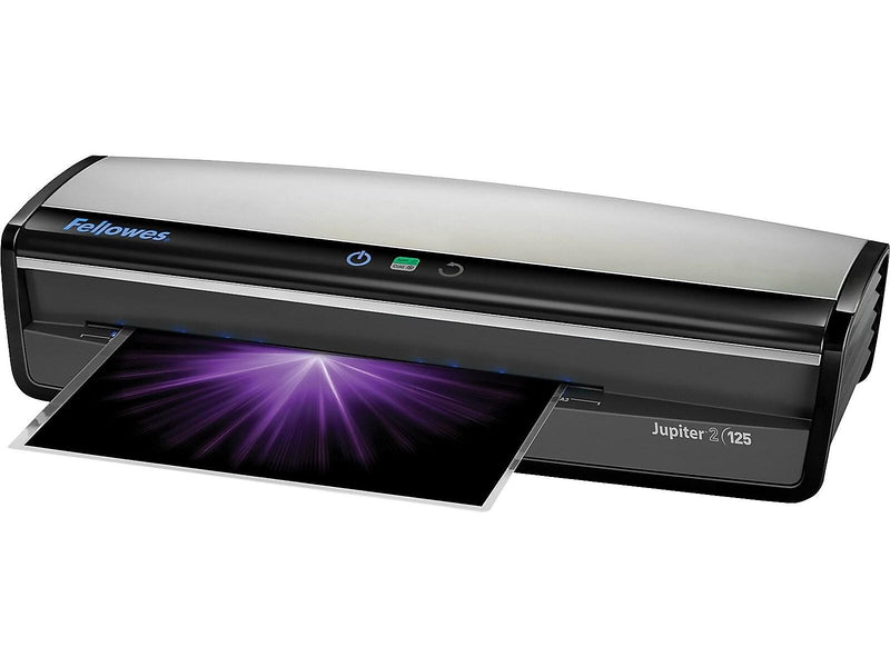 Fellowes Jupiter 2 125 Thermal & Cold Laminator, 12.5" Width, Black/Silver (5734101)
