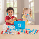 Melissa & Doug Examine & Treat Pet Vet Play Set, 6/Pack (8520)
